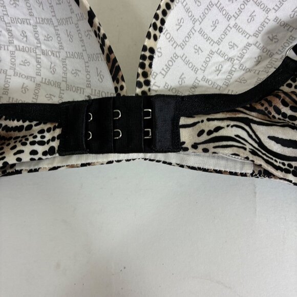 Y2K Victoria’s Secret Biofit No Wire Animal Print Bra Size 34C - Picture 5 of 6